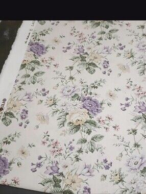 Laura Ashley English Country Floral Fabric Scrap